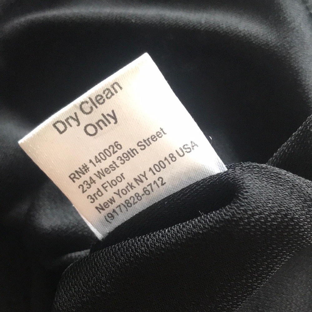 Parker Contour Dress, Black & White Print / M - Picture 6 of 10